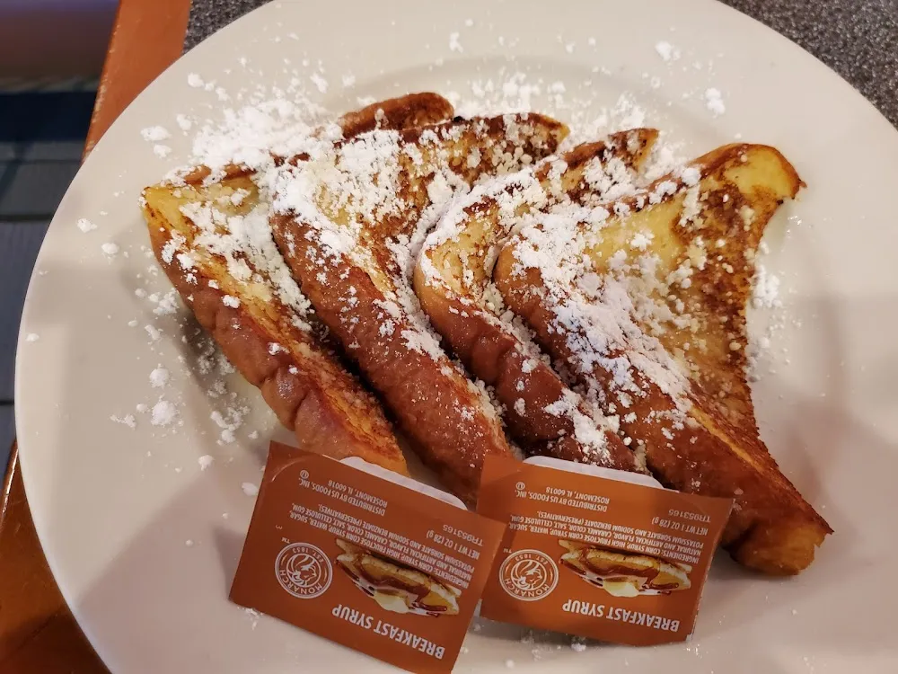 Challah Bread French Toast with Canadian Bacon