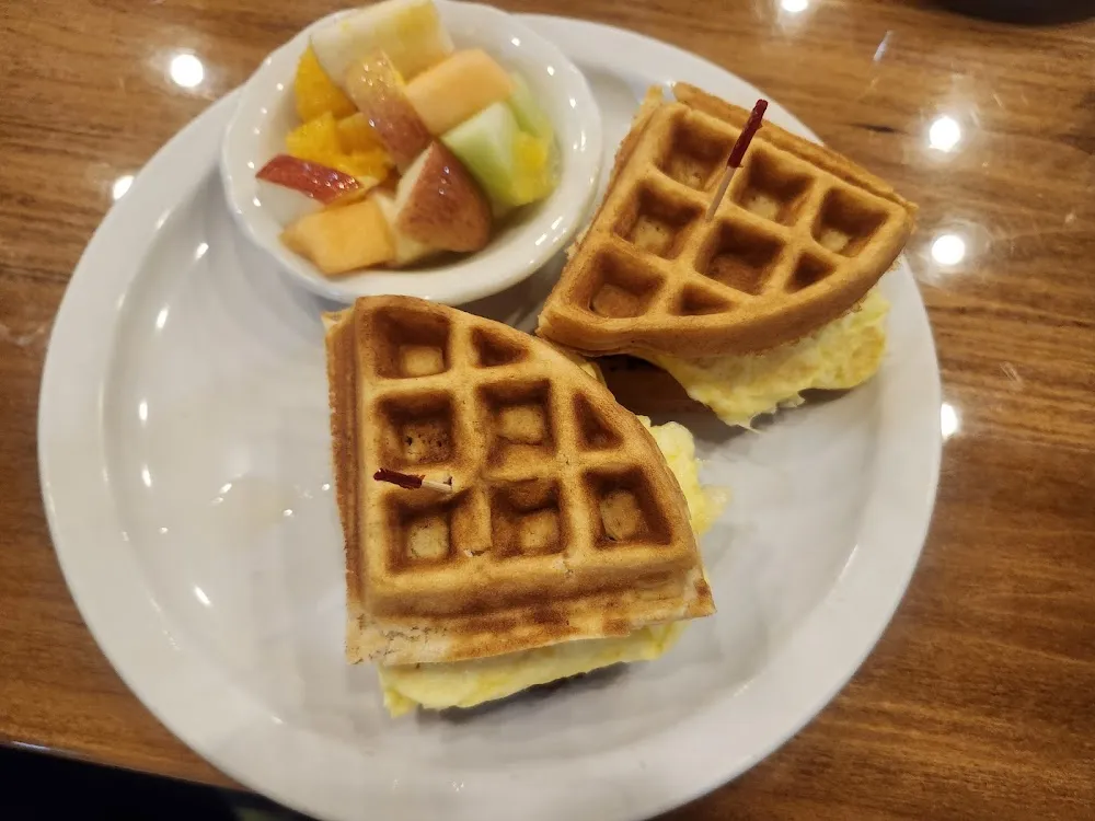 Chorizo Waffle Sandwich